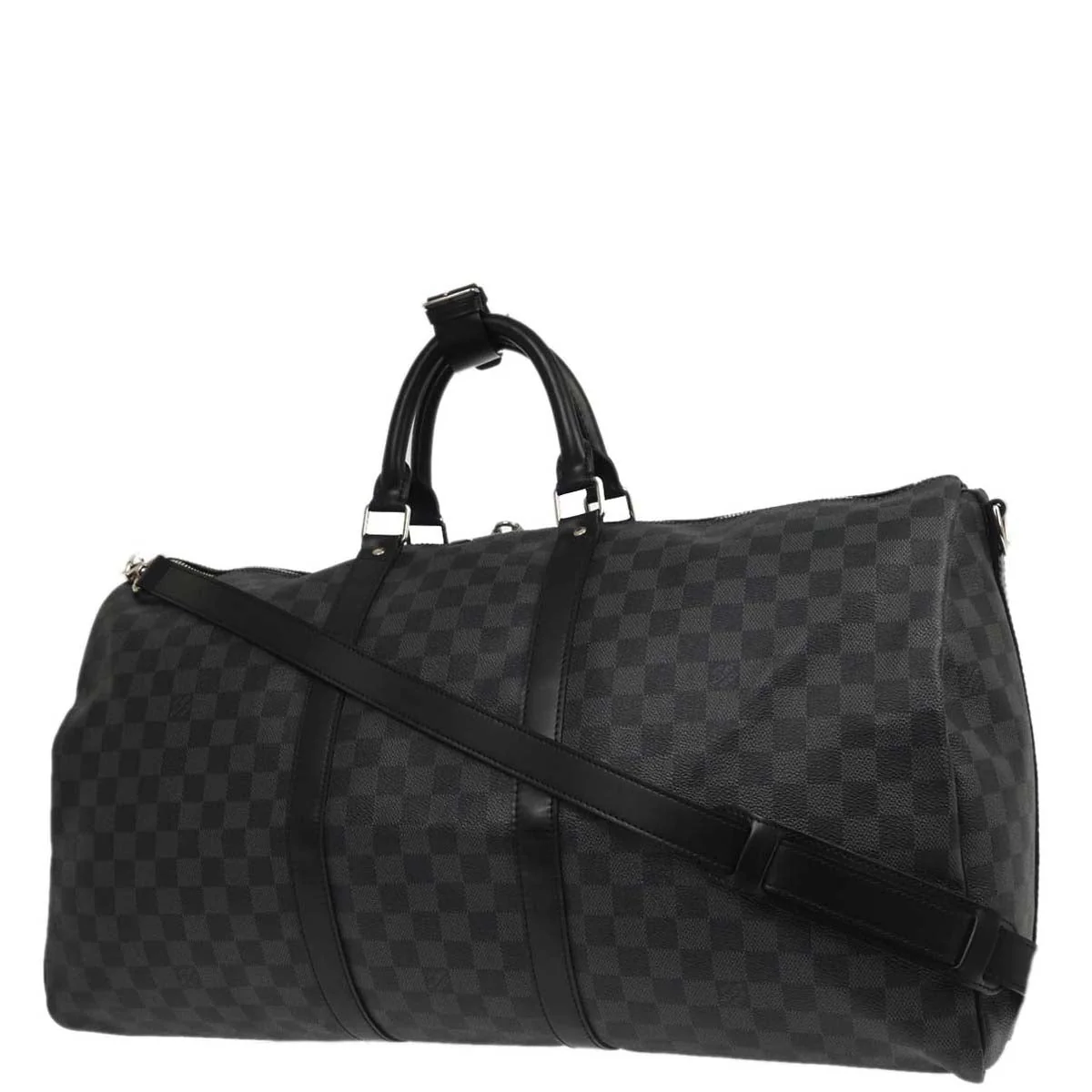 Louis Vuitton Damier Graphite Keepall Bandouliere 55 Duffle N41413 - Image 2