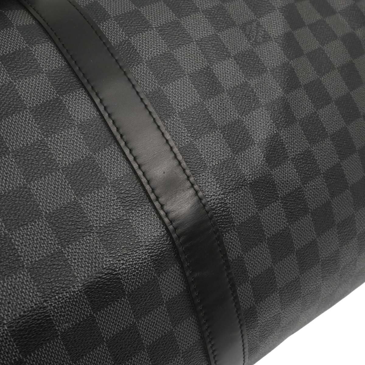 Louis Vuitton Damier Graphite Keepall Bandouliere 55 Duffle N41413 - Image 9
