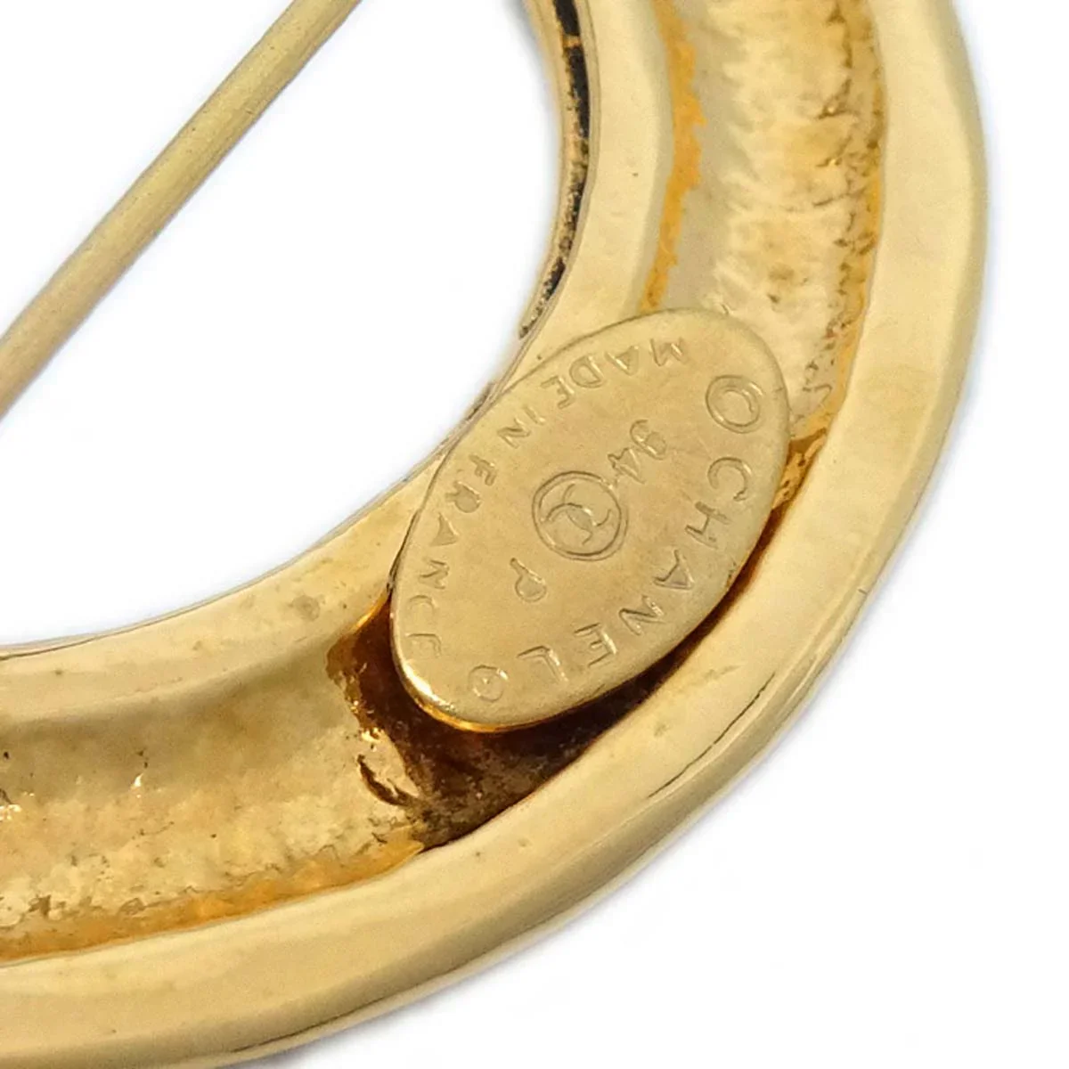 Chanel Brooch Pin Gold 94P - Image 3