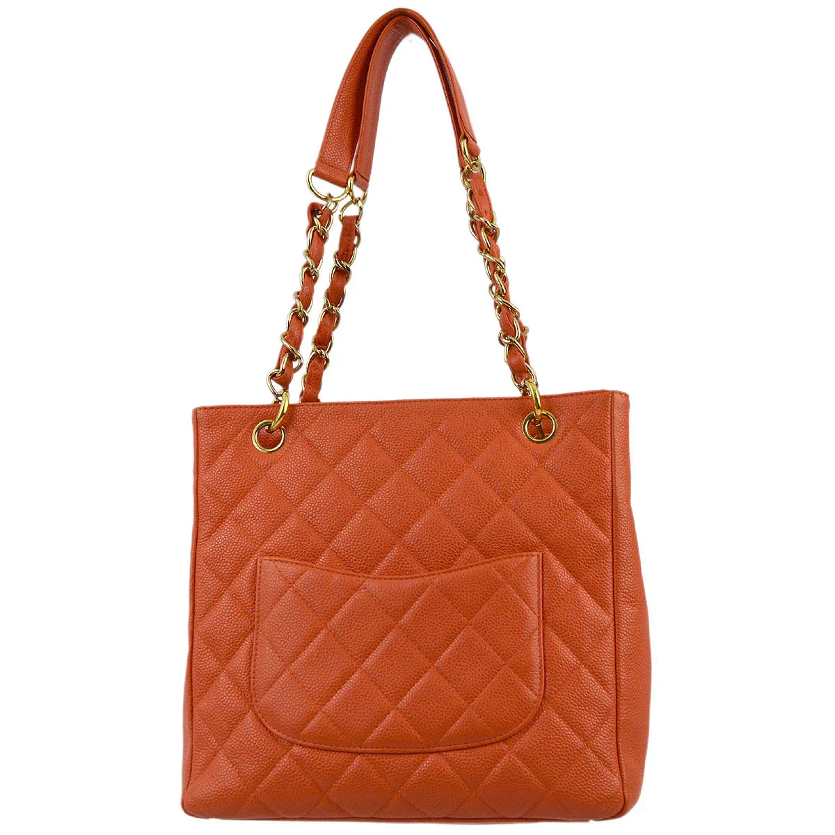 Chanel 2008-2009 Pink Caviar Petite Shopping Tote PST Tote Handbag - Image 2