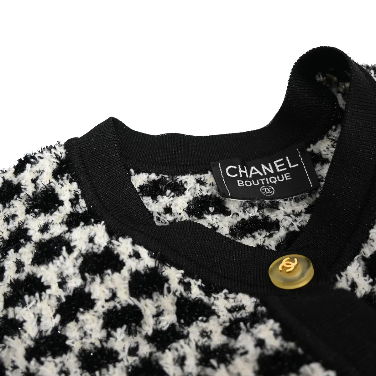Chanel Cardigan Black - Image 7