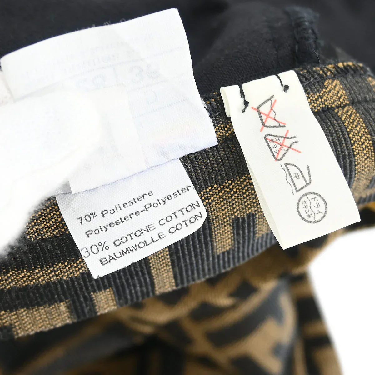 Fendi Zucca Skirt Brown #42 - Image 10