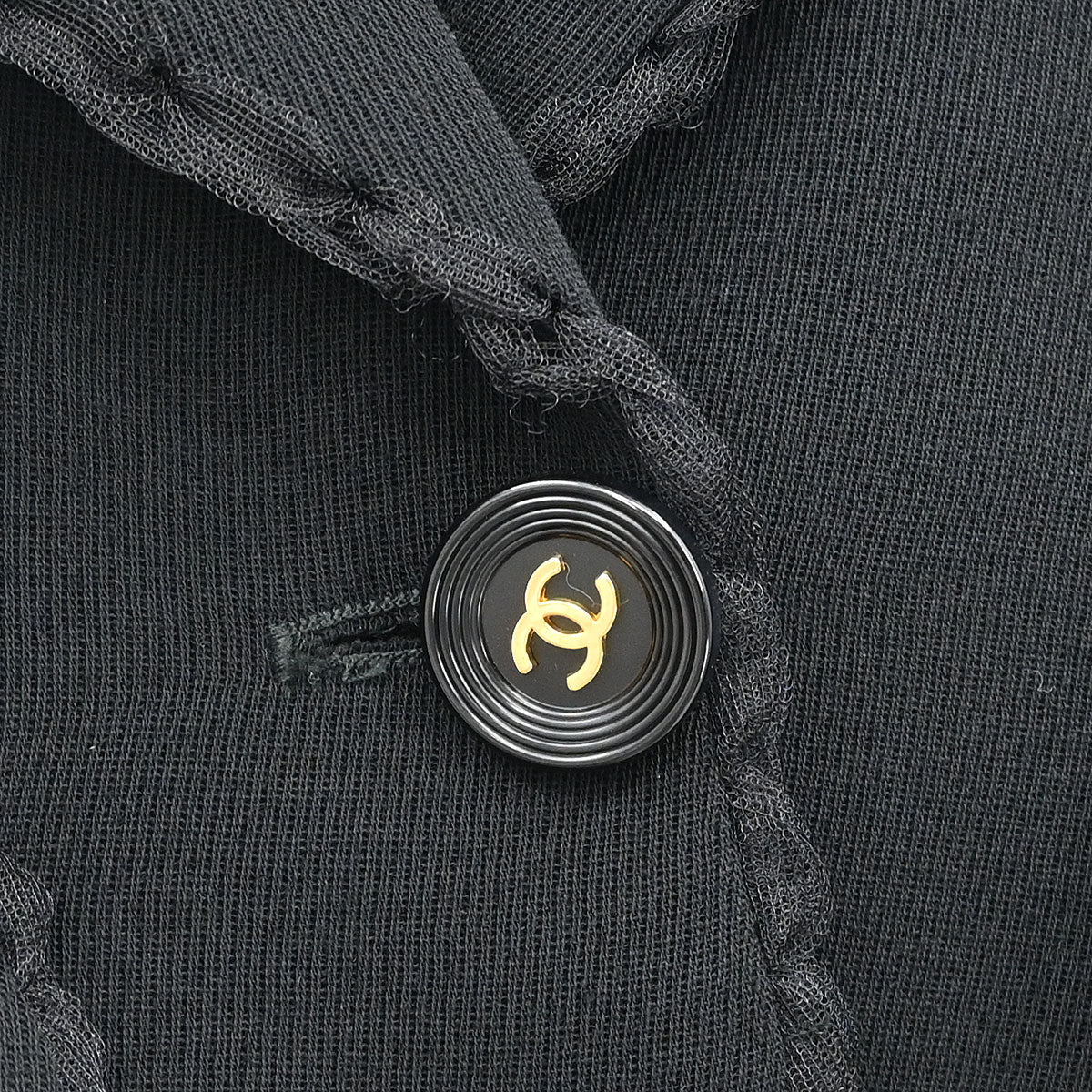 Chanel 1995 Setup Jacket Pants Black #38 - Image 4
