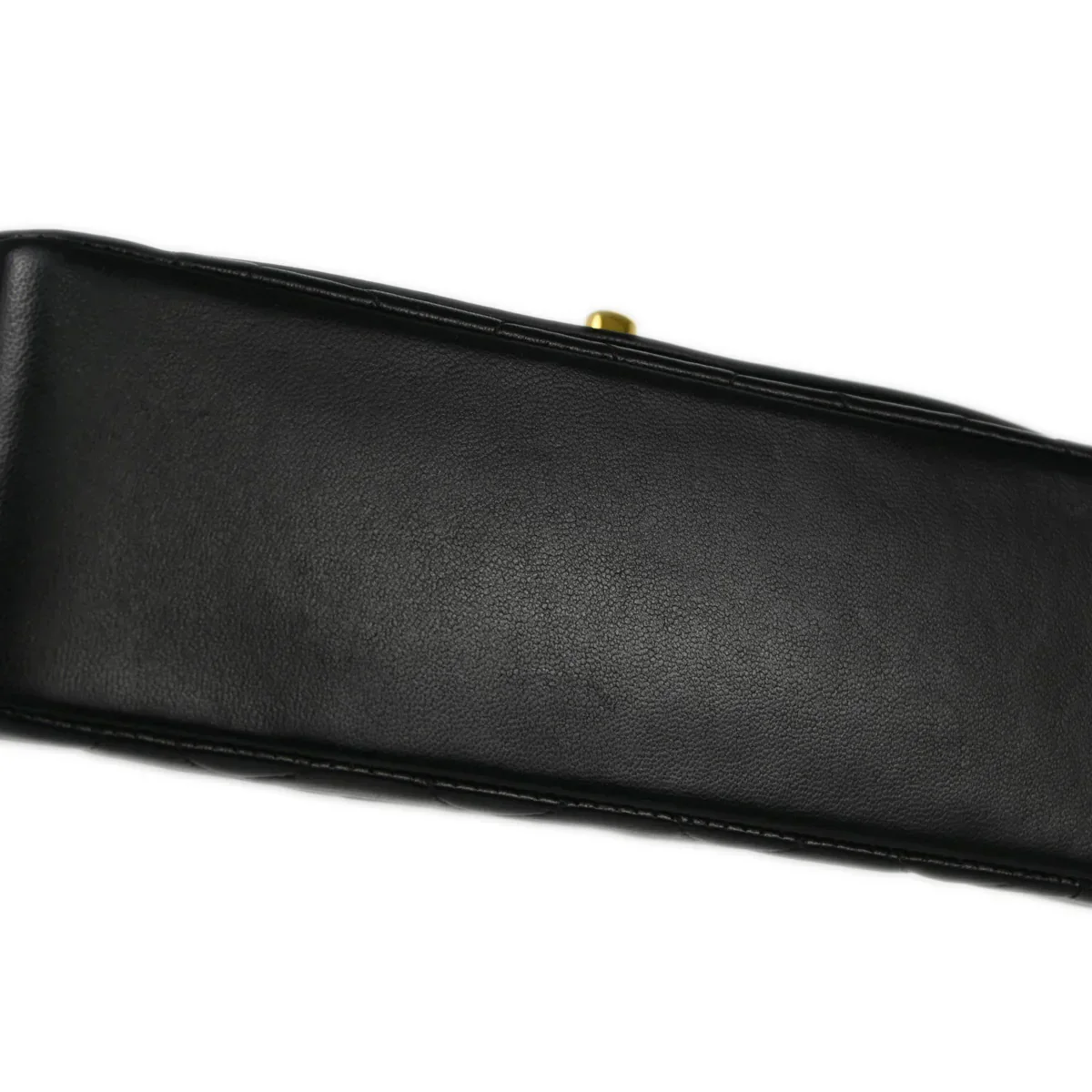 Chanel 1996-1997 Black Lambskin Small Diana Shoulder Bag - Image 3