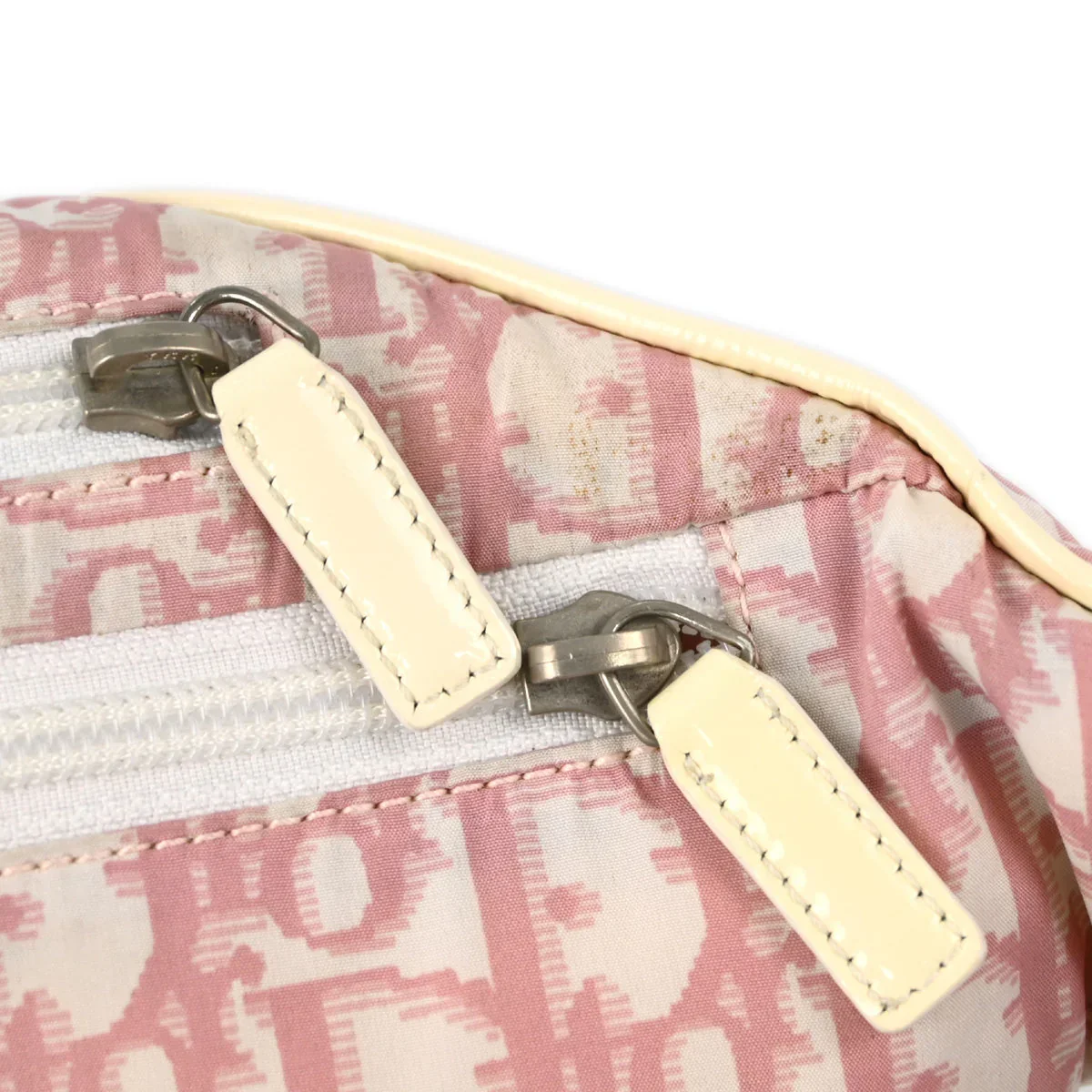 Christian 2004 Dior Pink Trotter Waist Bum Bag - Image 4