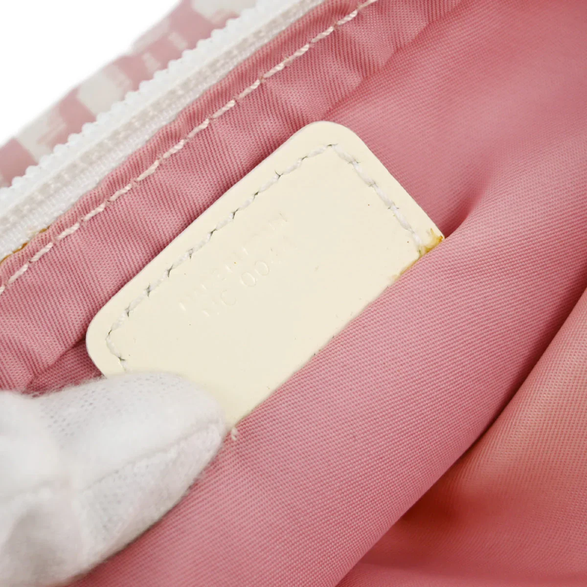 Christian 2004 Dior Pink Trotter Waist Bum Bag - Image 9