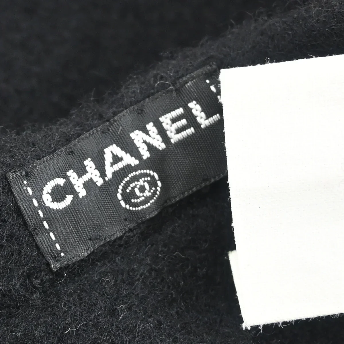 Chanel Black Hat Beret #57 Small Good - Image 7