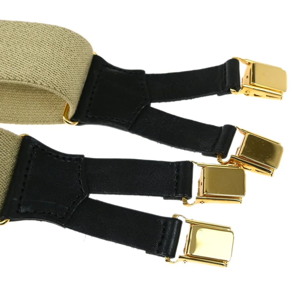 Chanel Suspenders Beige Small Good - Image 6