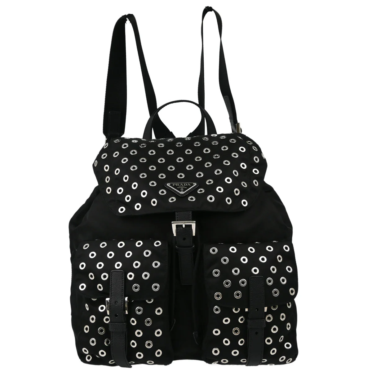 Prada Black Nylon Backpack