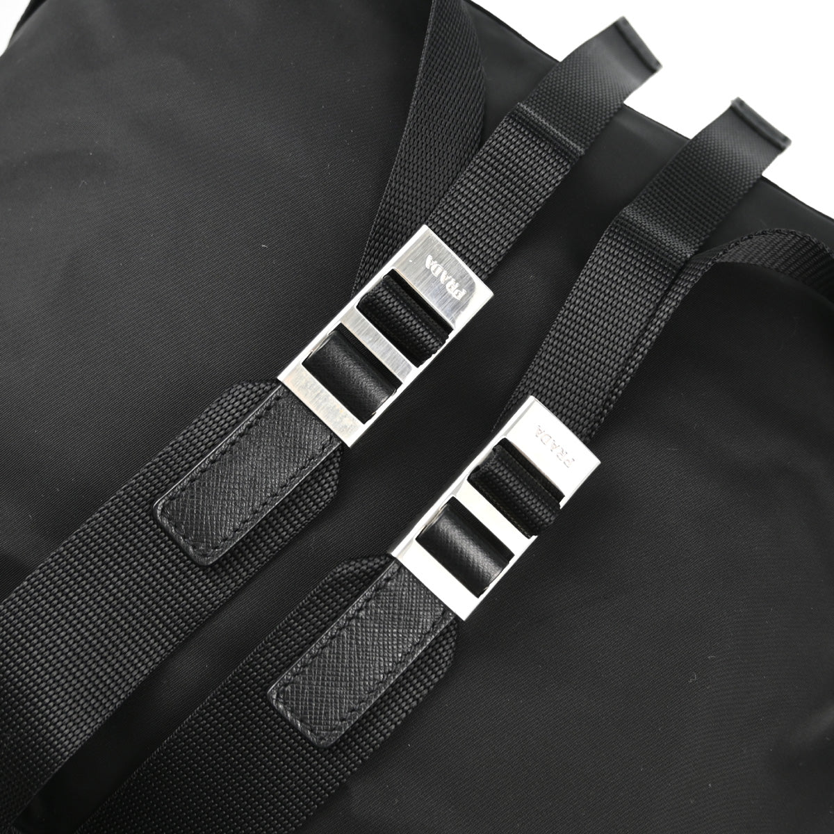 Prada Black Nylon Backpack - Image 6
