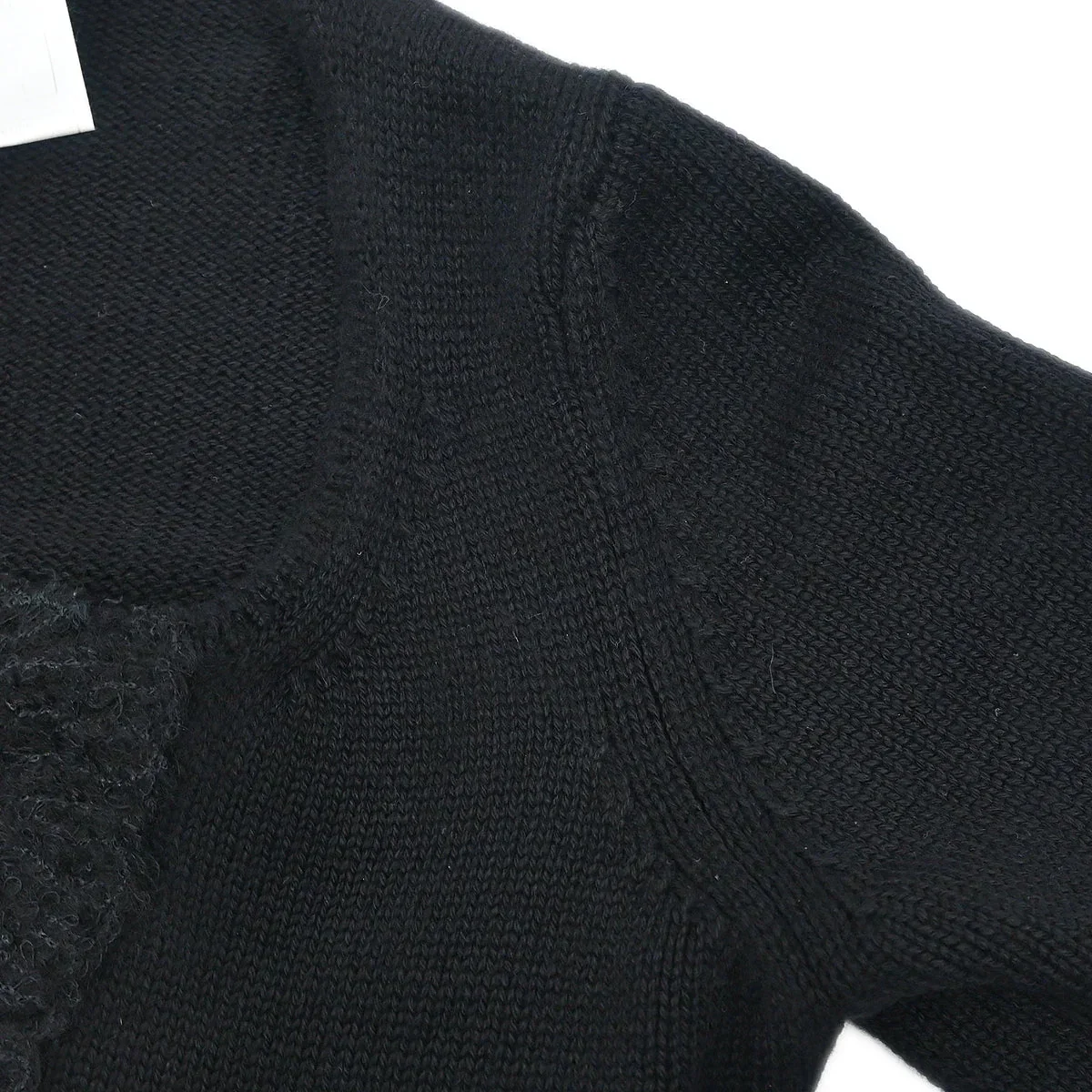 Chanel Open Cardigan Black - Image 5