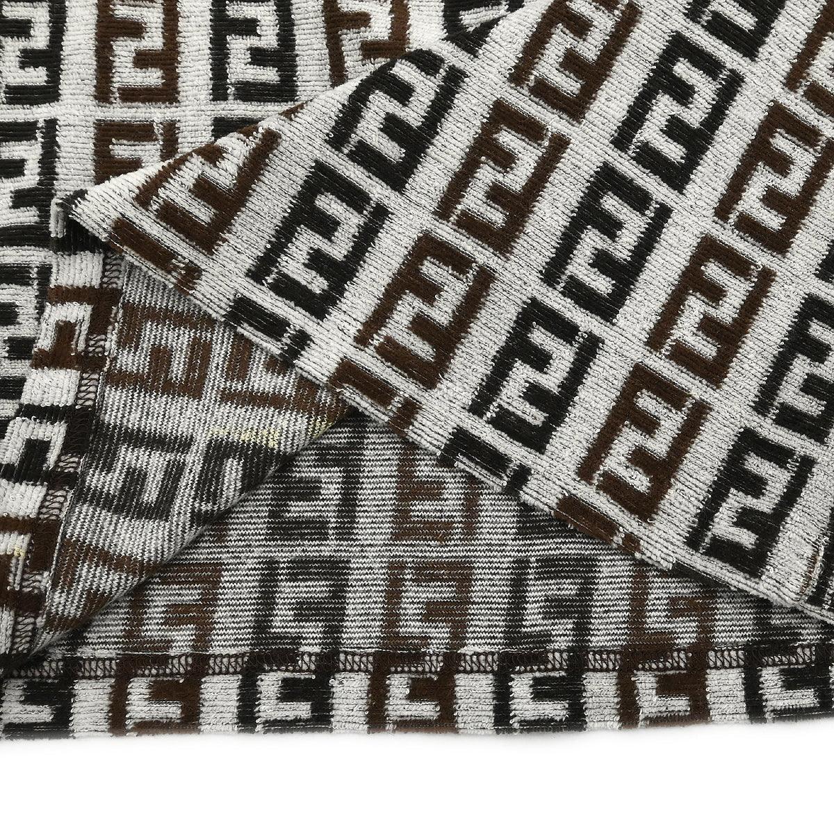 Fendi Zucca Skirt White #42 - Image 3