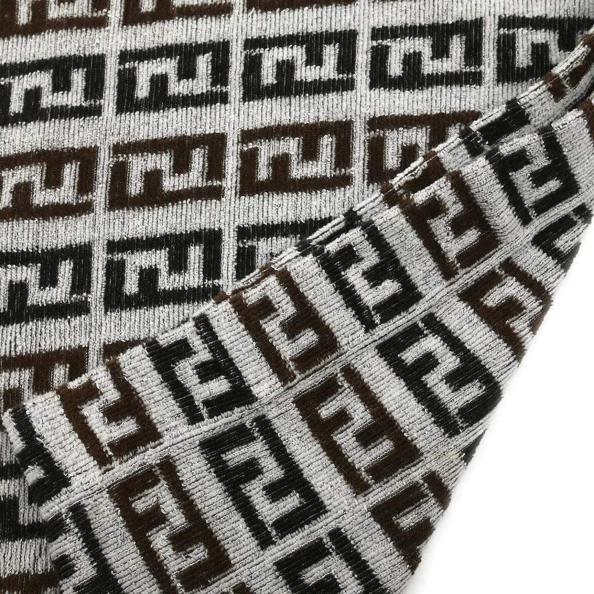 Fendi Zucca Skirt White #42 - Image 6
