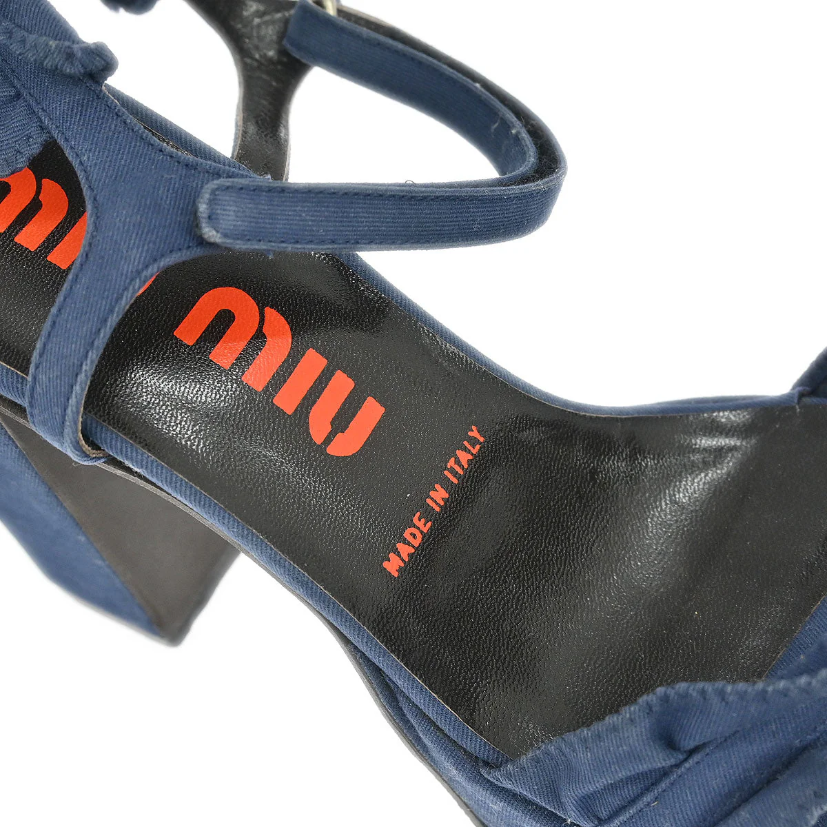 Miu Miu * Mule Sandals Shoes #37 1/2 - Image 7