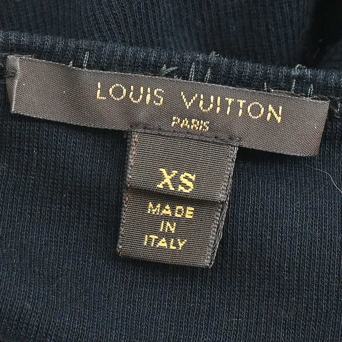 Louis Vuitton 2011 Short Sleeve Top Black #XS - Image 10
