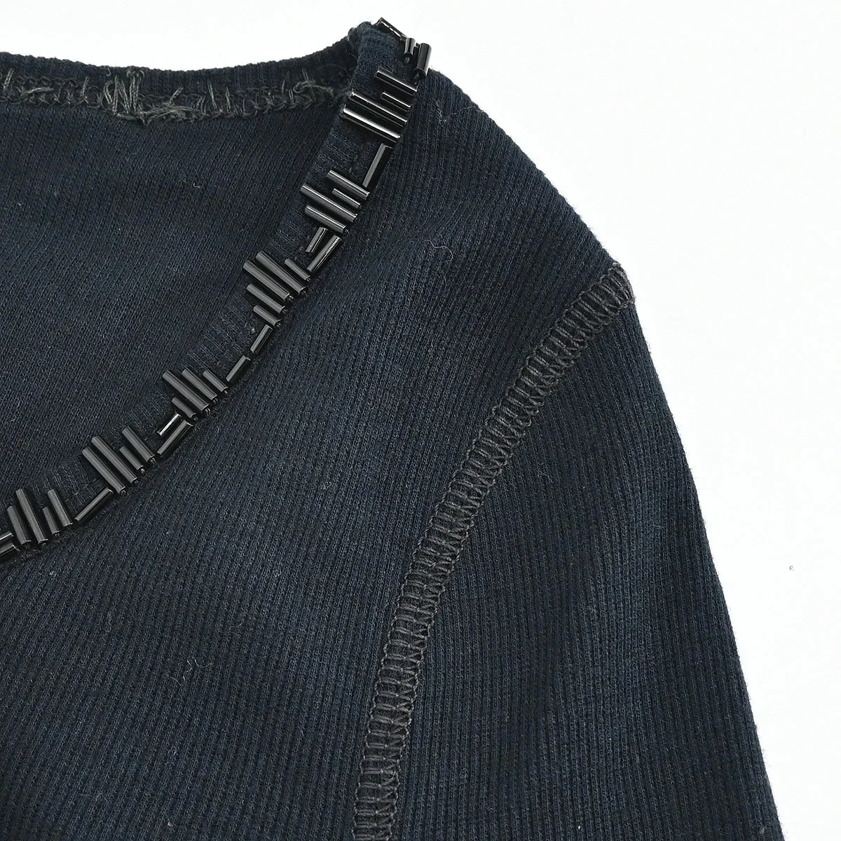 Louis Vuitton 2011 Short Sleeve Top Black #XS - Image 4