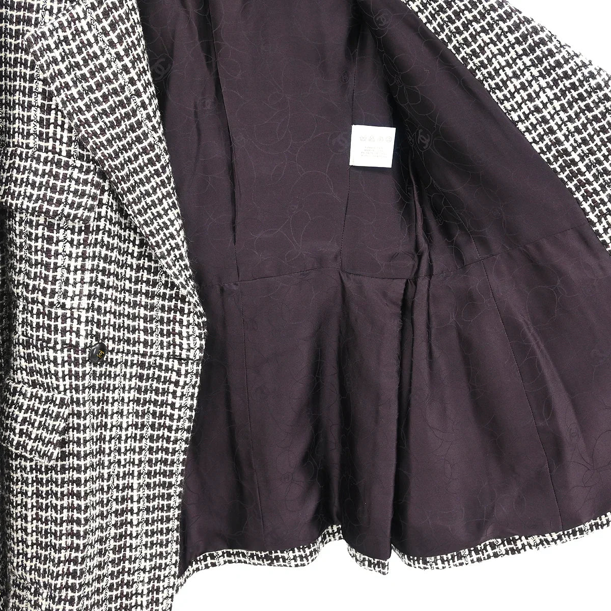Chanel 2001 Double Breasted Jacket Brown #40 - Image 6