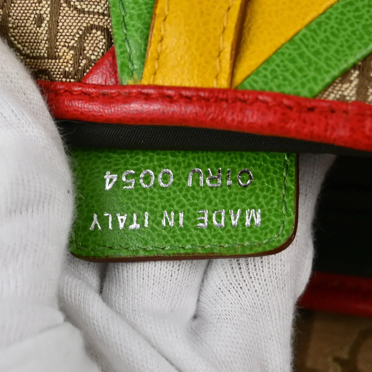 Christian Dior 2004 Rasta Trotter Saddle Handbag - Image 10