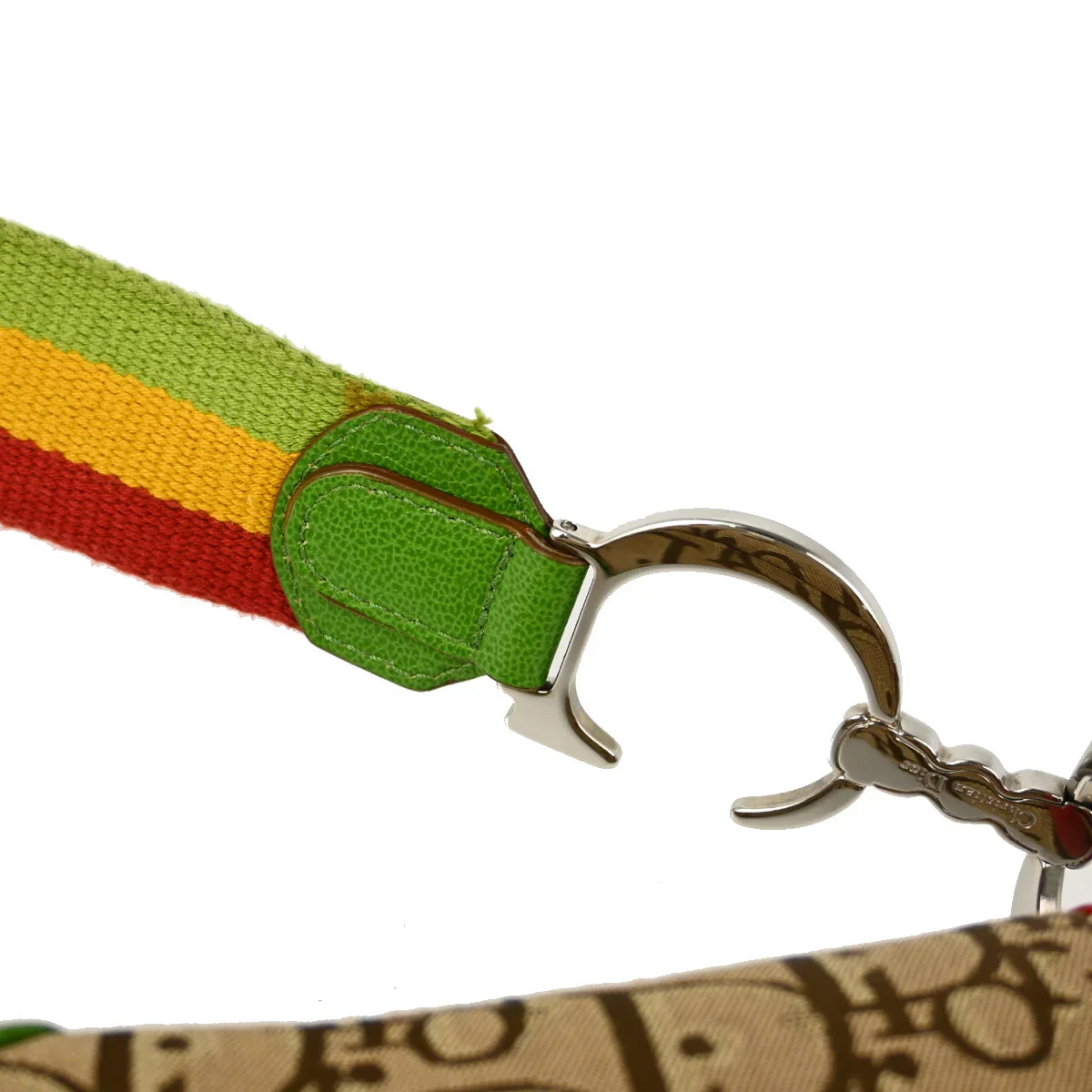 Christian Dior 2004 Rasta Trotter Saddle Handbag - Image 5