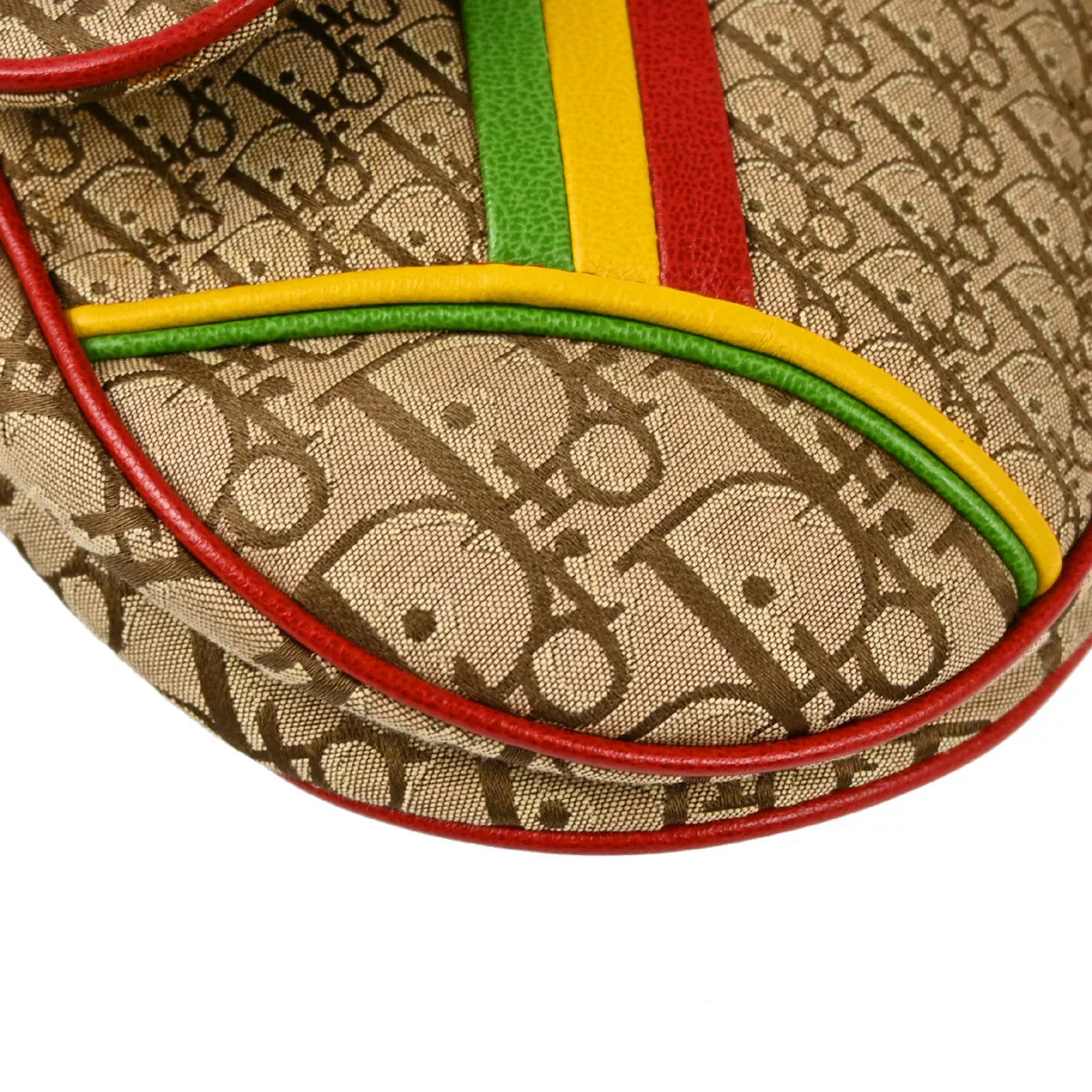 Christian Dior 2004 Rasta Trotter Saddle Handbag - Image 7