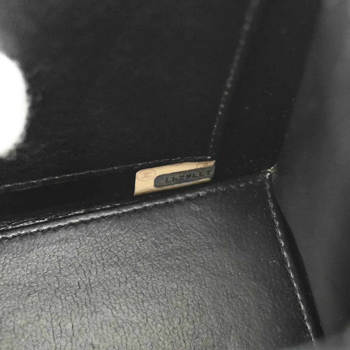 Chanel 1989-1991 Blue Denim Straight Flap Shoulder Bag - Image 8