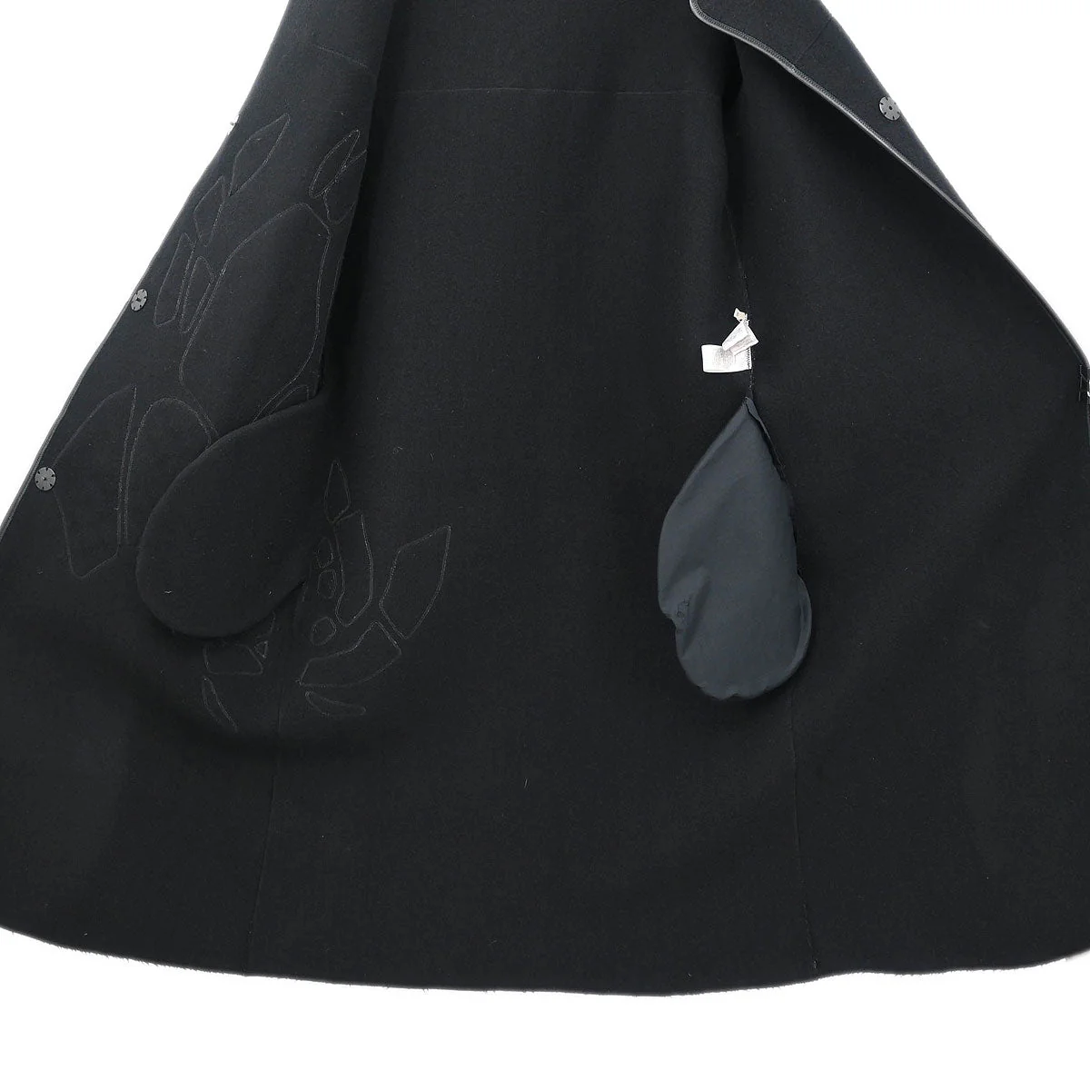 Bottega Veneta Collarless Coat Black #40 - Image 6