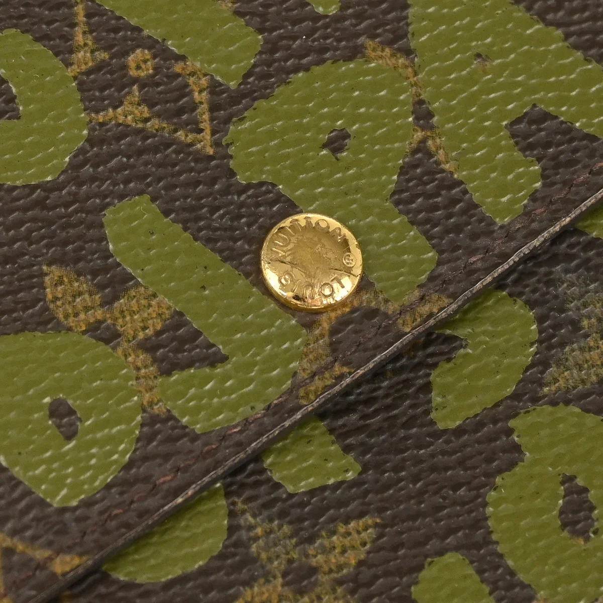 Louis Vuitton 2001 Monogram Graffiti Portefeuille Sarah Wallet M92188 - Image 3