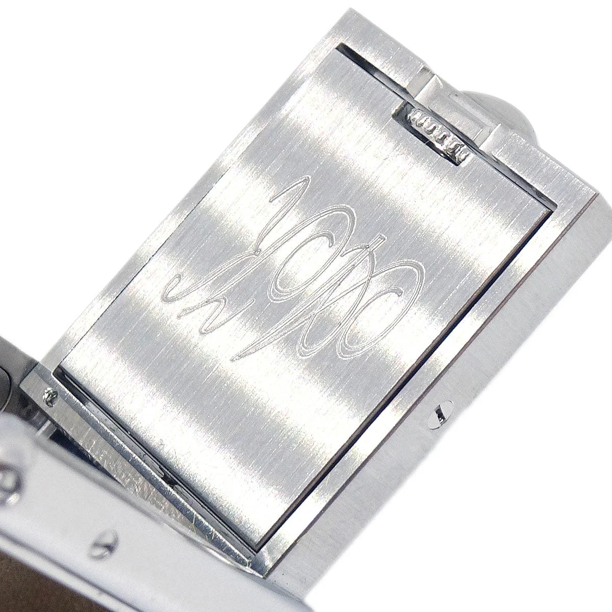 Cartier * Tank Basculante SM Ref.2386 Quartz Watch SS - Image 4
