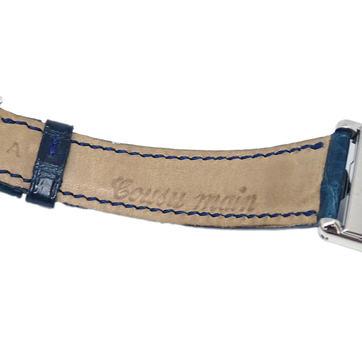 Cartier * Tank Basculante SM Ref.2386 Quartz Watch SS - Image 7