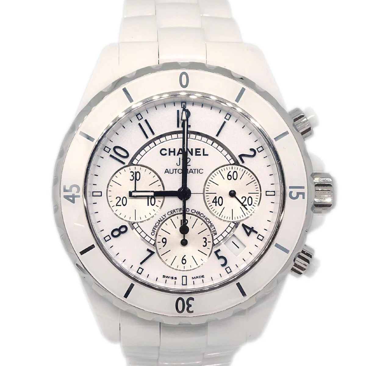 Chanel Ref.H2009 J12 41mm Self-winding Watch Ceramic SS