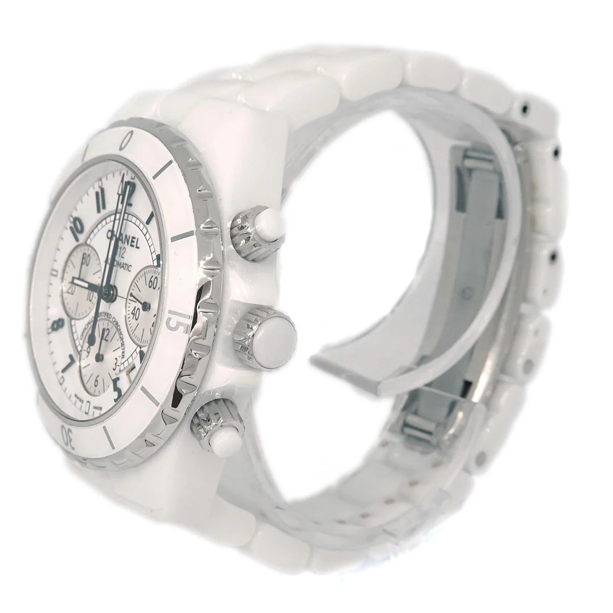 Chanel Ref.H2009 J12 41mm Self-winding Watch Ceramic SS - Image 3
