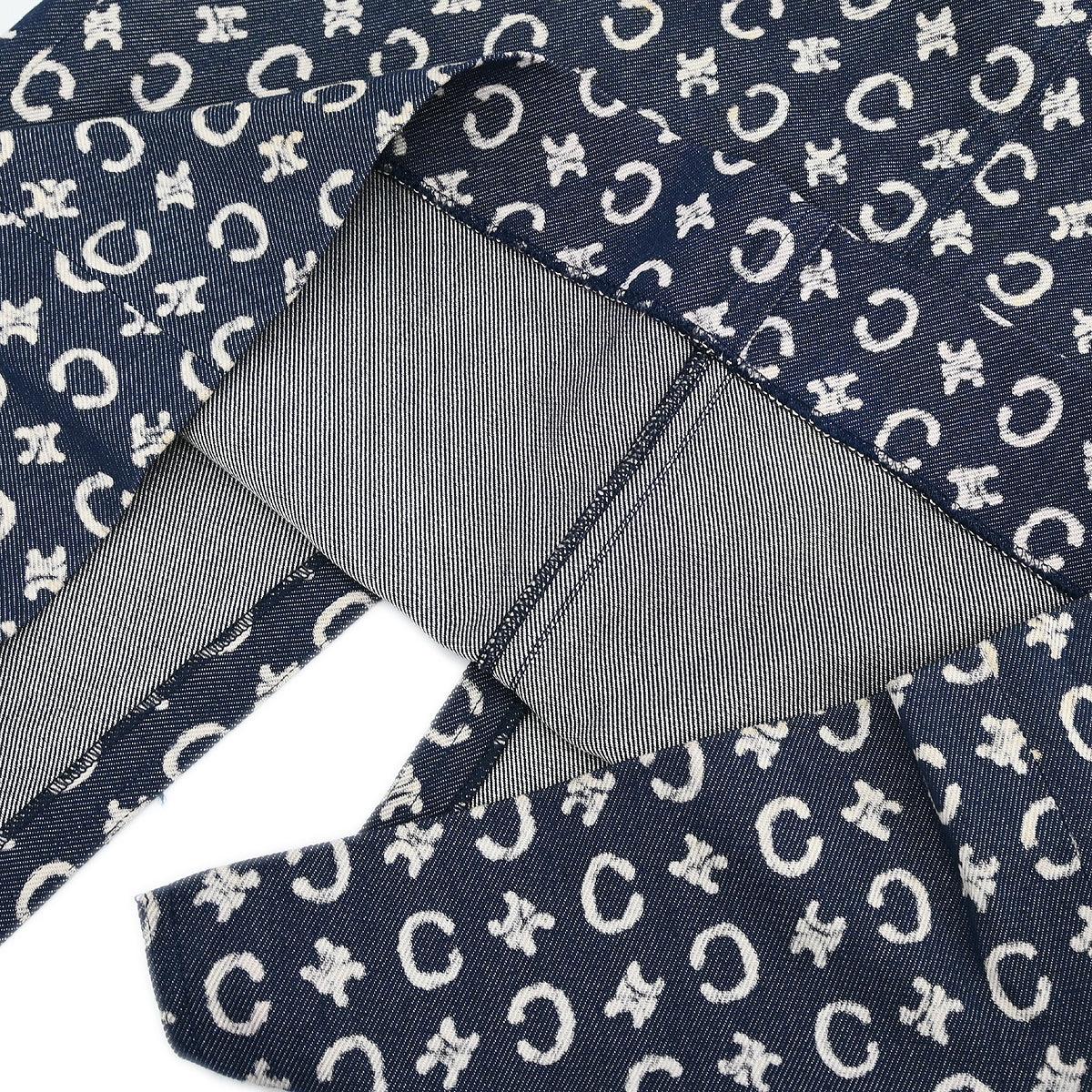 Celine Skirt Macadam Denim Blue #34 - Image 7