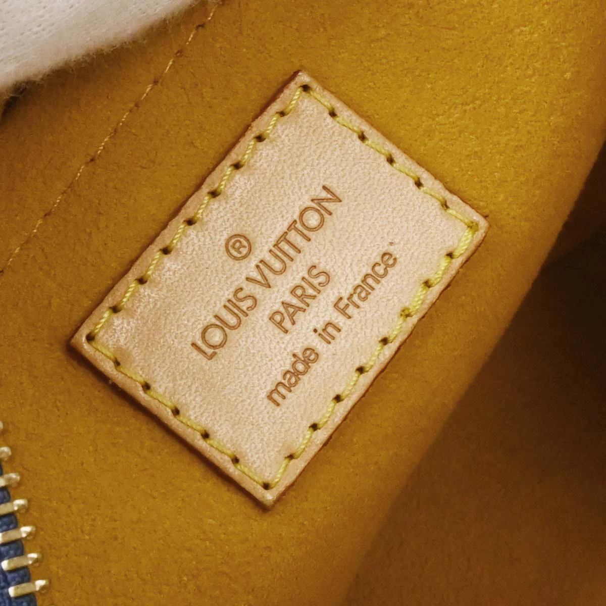 Louis Vuitton Blue Monogram Denim Baggy GM Shoulder Bag M95048 - Image 9