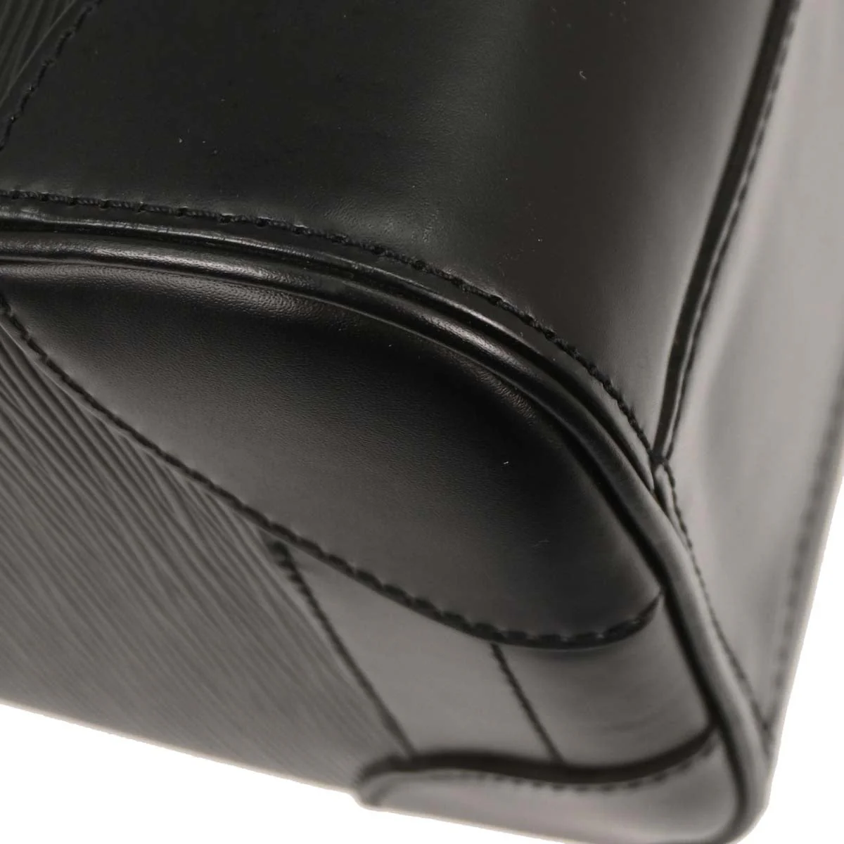 Louis Vuitton 2007 Black Epi Sac De Ville 2way Handbag M42392 - Image 6