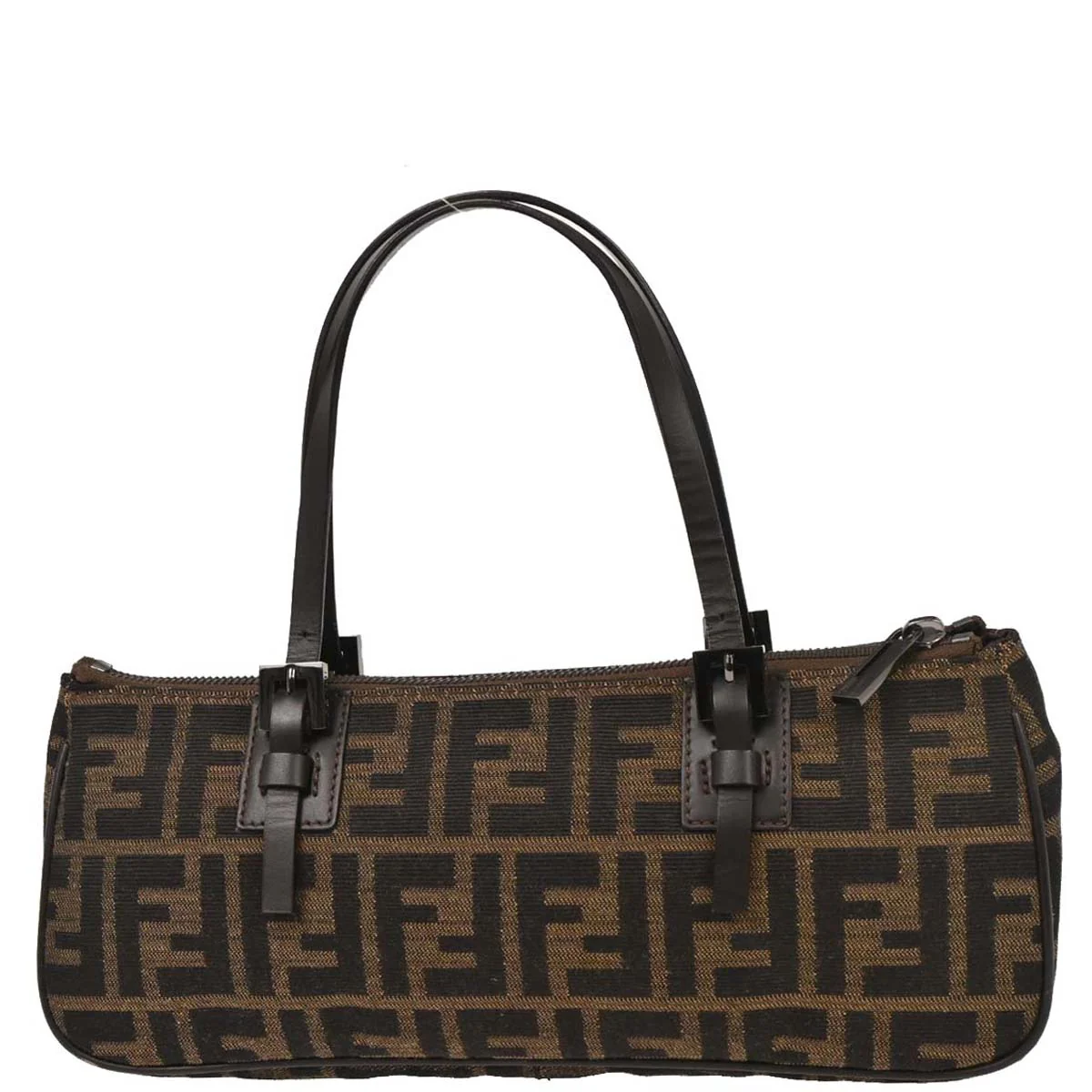 Fendi Brown Zucca Handbag - Image 2