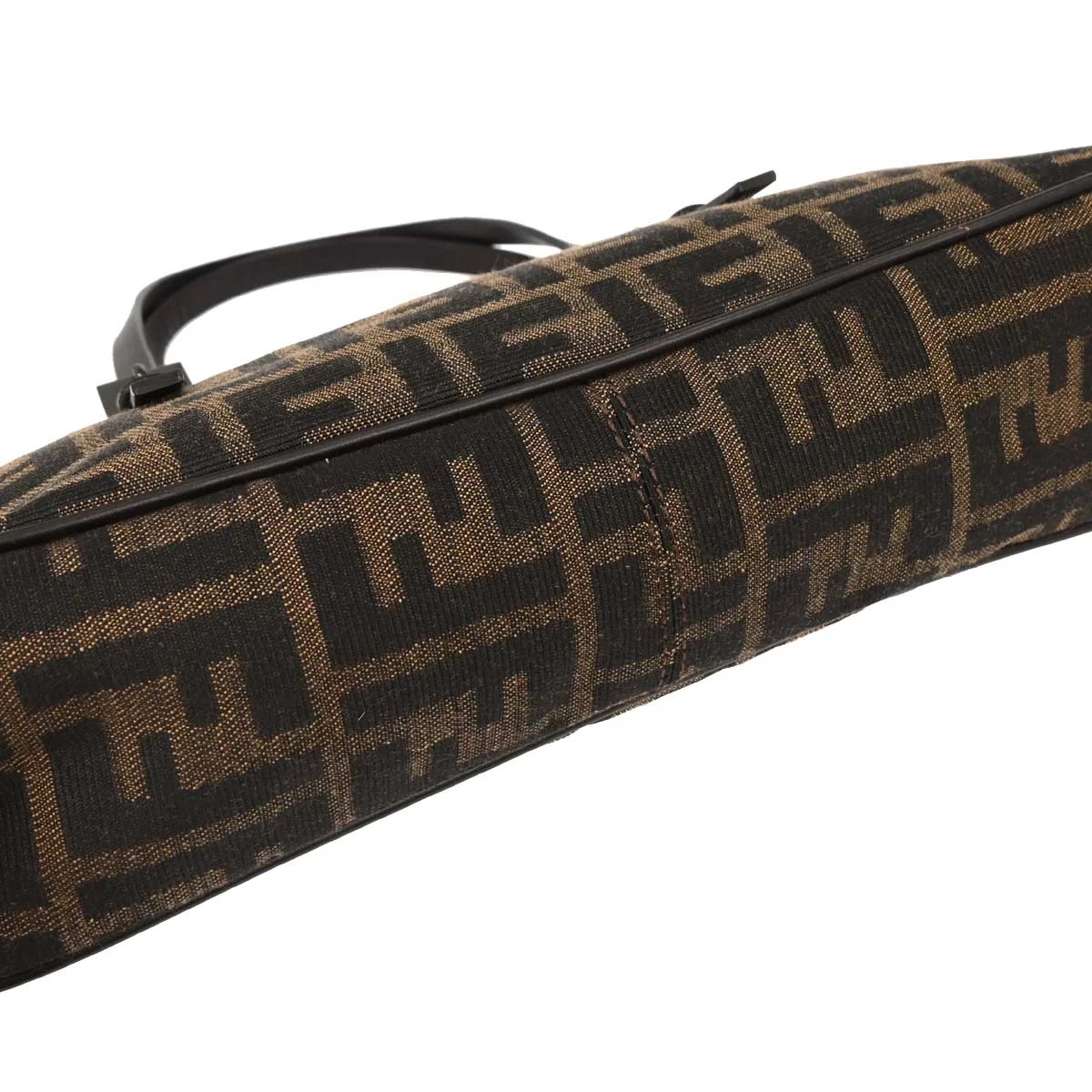 Fendi Brown Zucca Handbag - Image 4