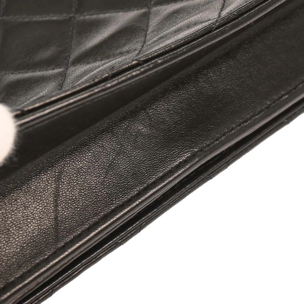 Chanel Black Lambskin Turnlock Mini Full Flap Shoulder Bag - Image 4