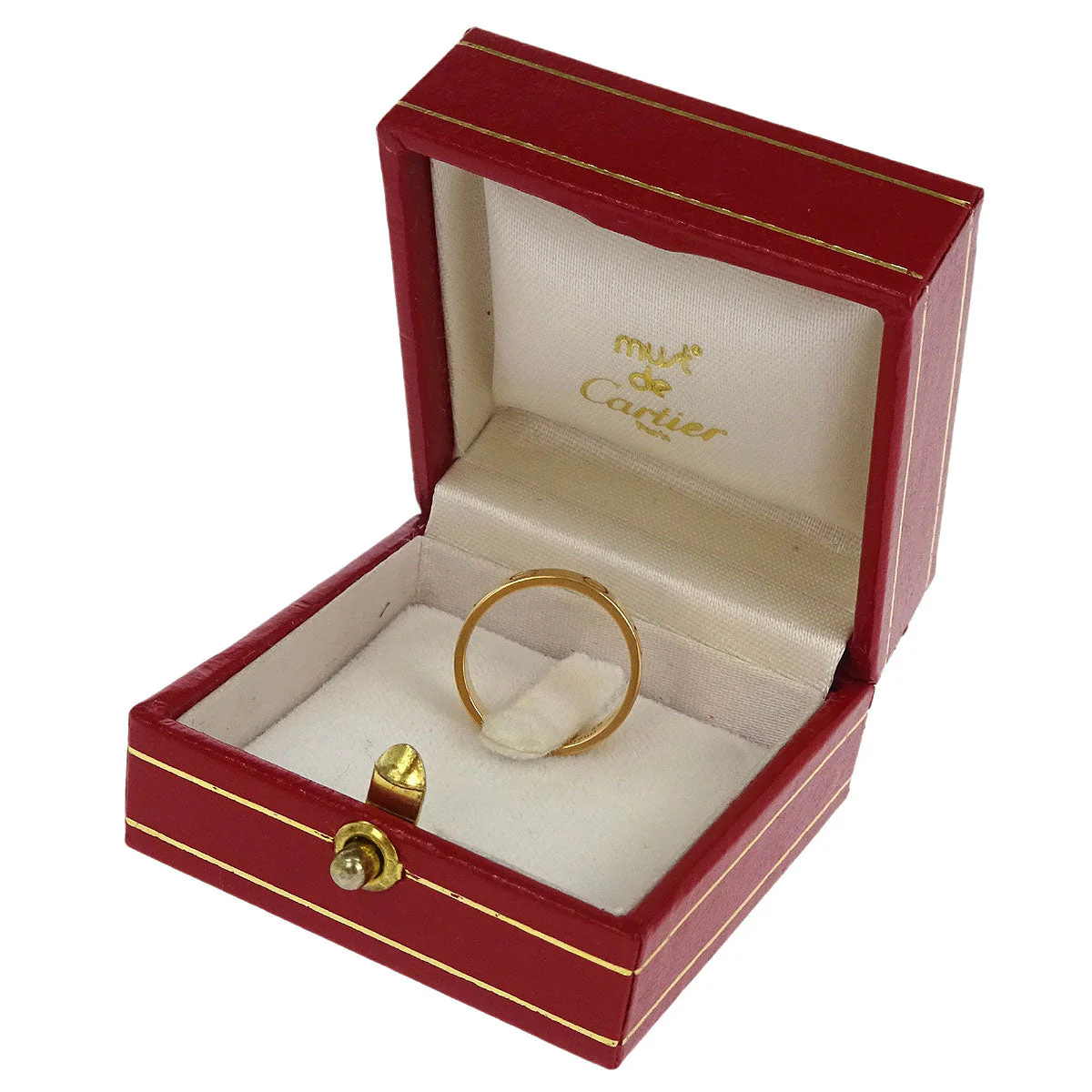 Cartier Mini Love Ring Au750 #48 - Image 4