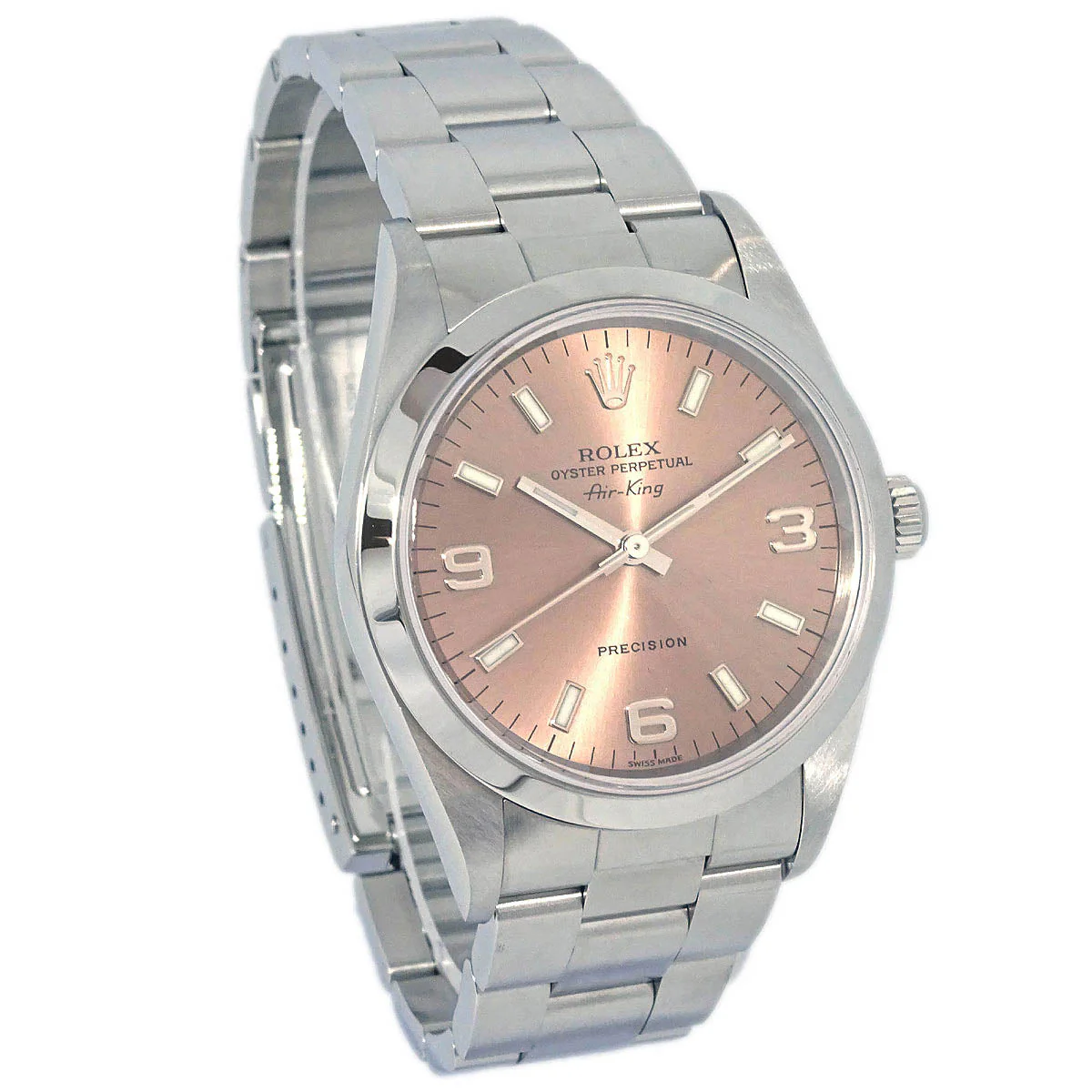 Rolex Oyster Perpetual Air-King 34mm Ref.14000 Self-winding Watch SS - Image 2