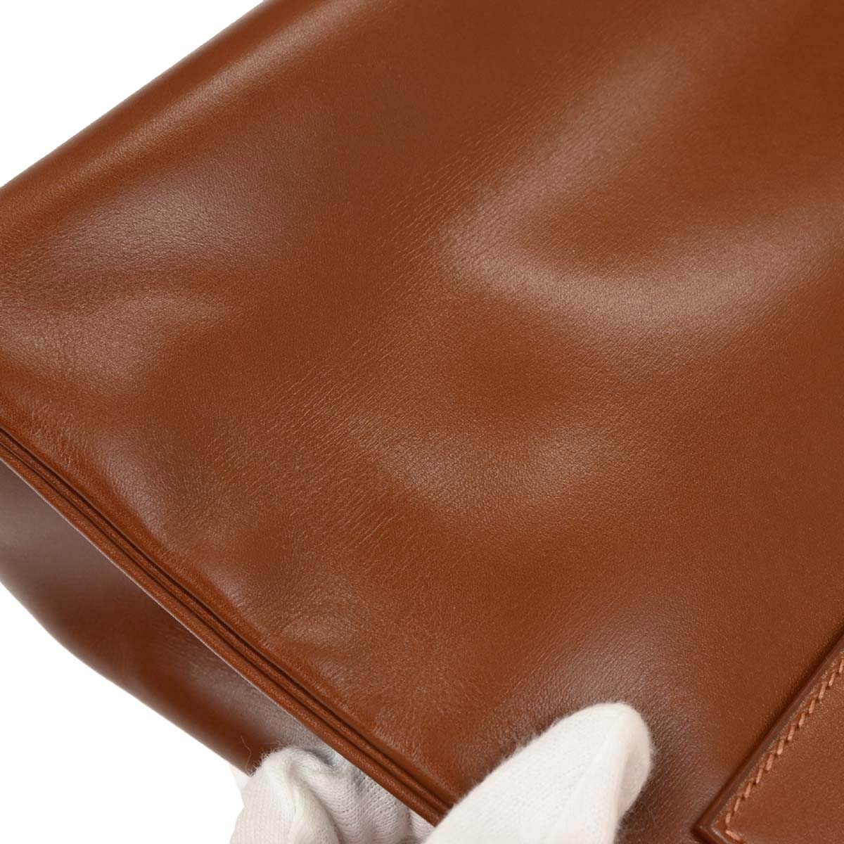 Hermes Fauve Box Calf Kelly 32 Retourne 2way Shoulder Handbag - Image 5