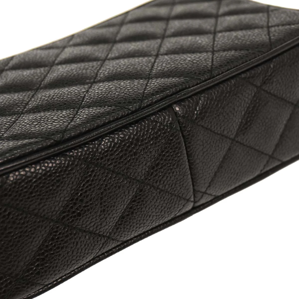 Chanel Black Caviar Camera Bag - Image 3