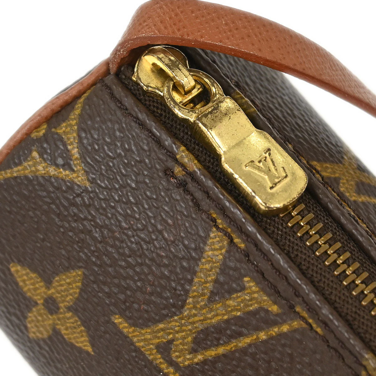 Louis Vuitton Monogram Papillon Attached Pouch Bag - Image 4