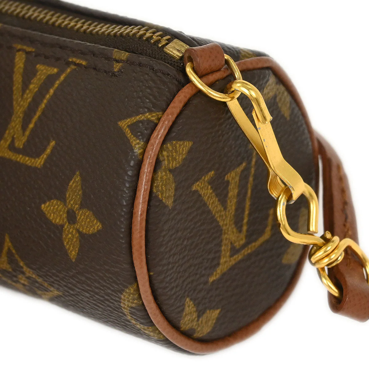 Louis Vuitton Monogram Papillon Attached Pouch Bag - Image 5
