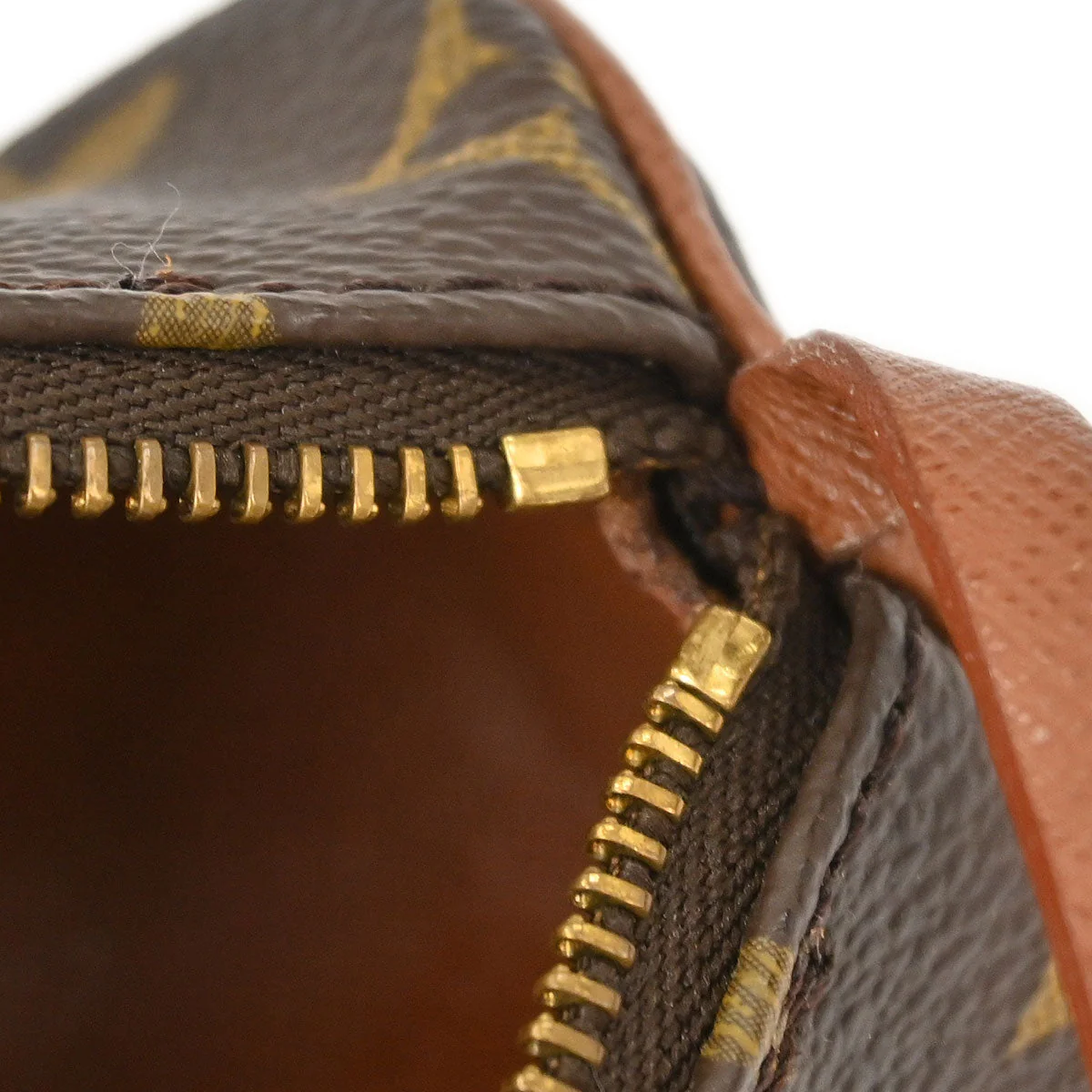 Louis Vuitton Monogram Papillon Attached Pouch Bag - Image 7