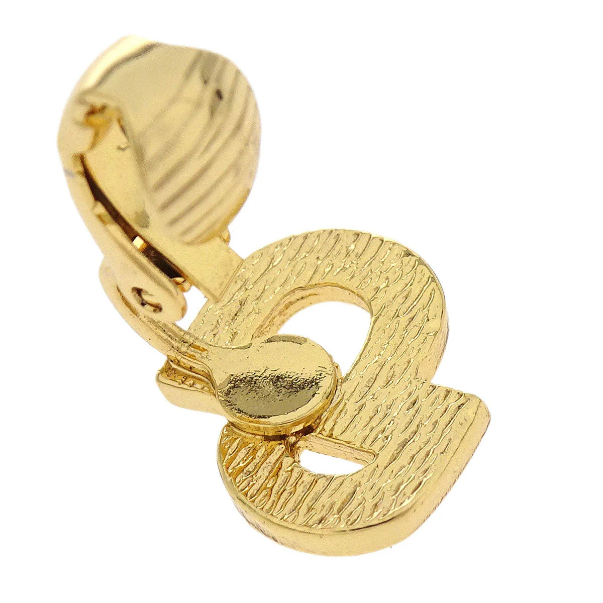 Christian Dior Earrings Clip-On Gold - Image 4