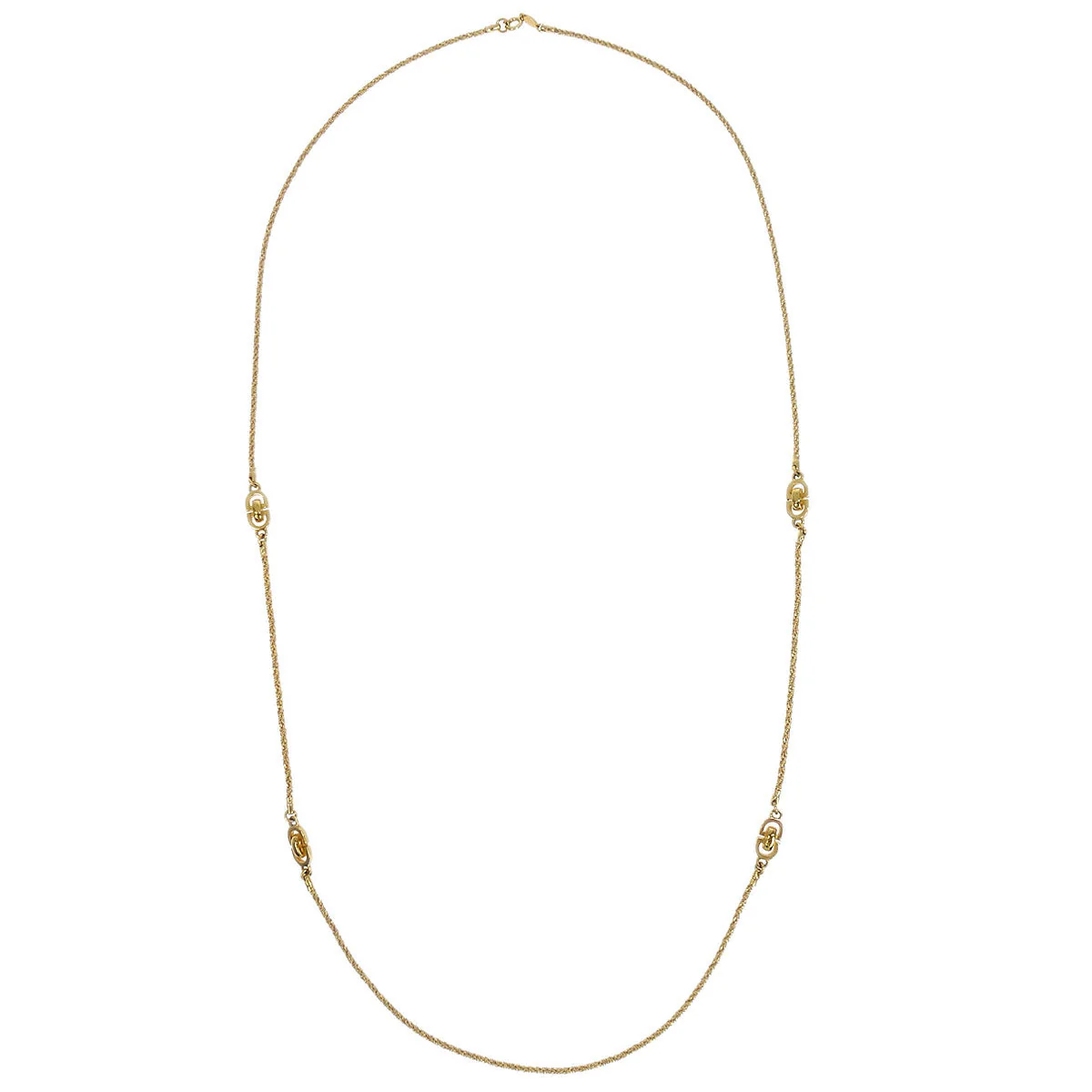 Christian Dior Necklace Chain Gold