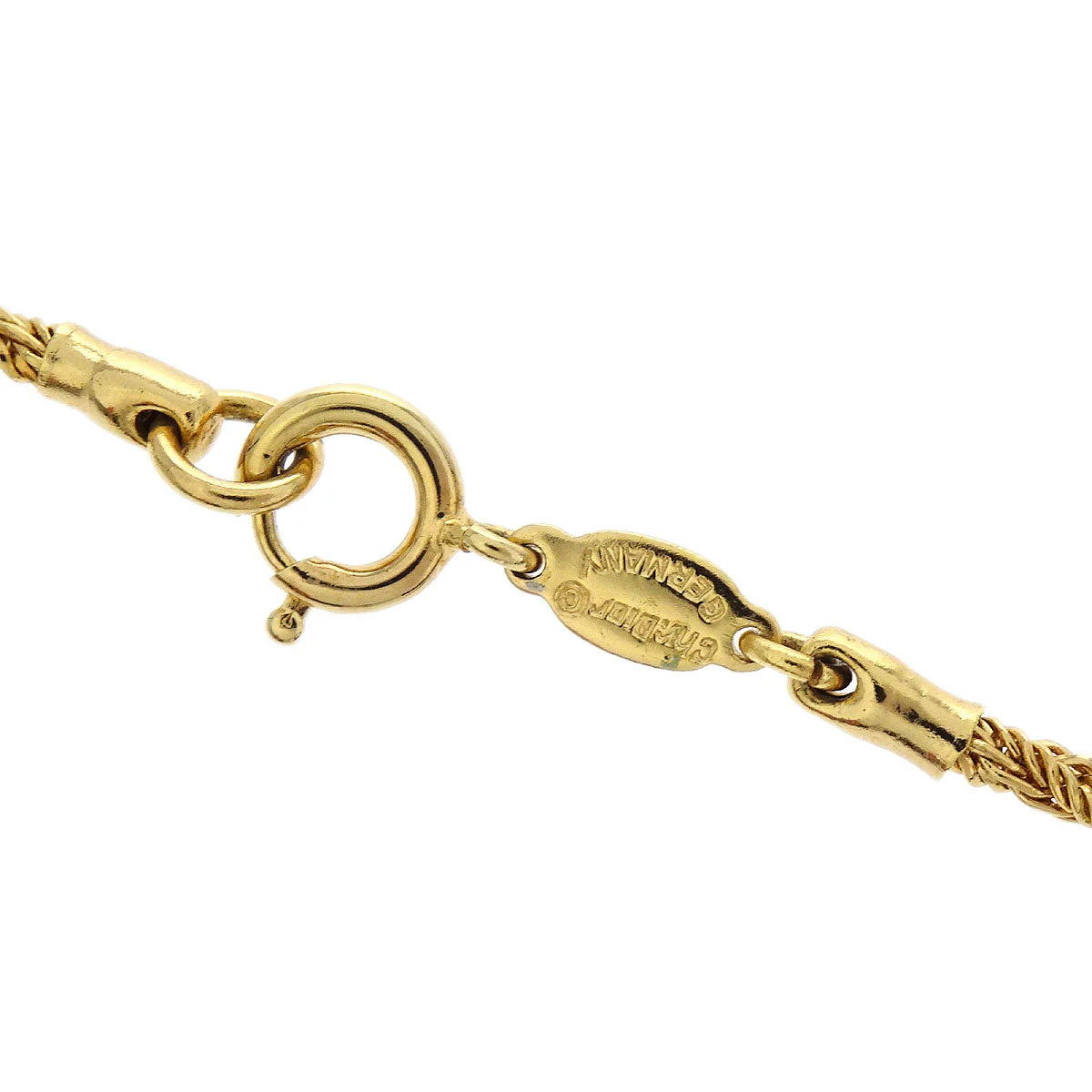 Christian Dior Necklace Chain Gold - Image 4
