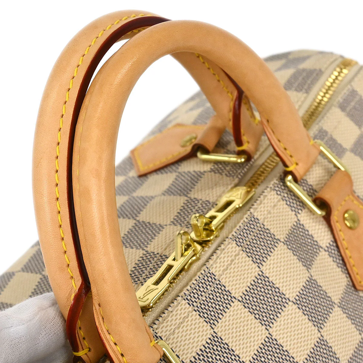 Louis Vuitton Damier Azur Speedy Bandouliere 30 Handbag N40592 - Image 6