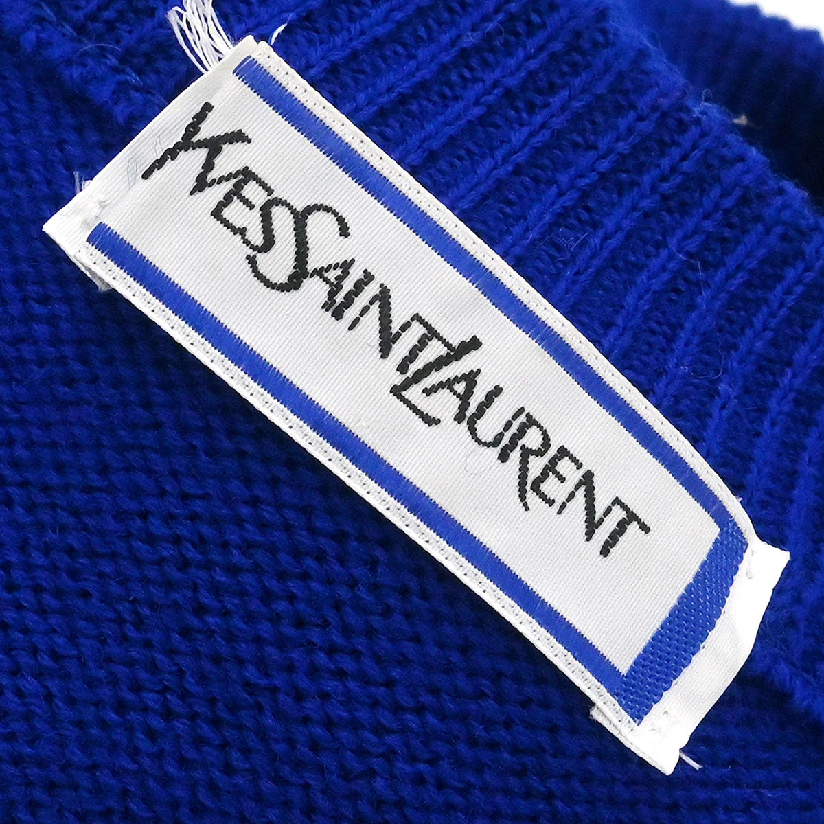 Yves Saint Laurent Cardigan Blue #M - Image 10