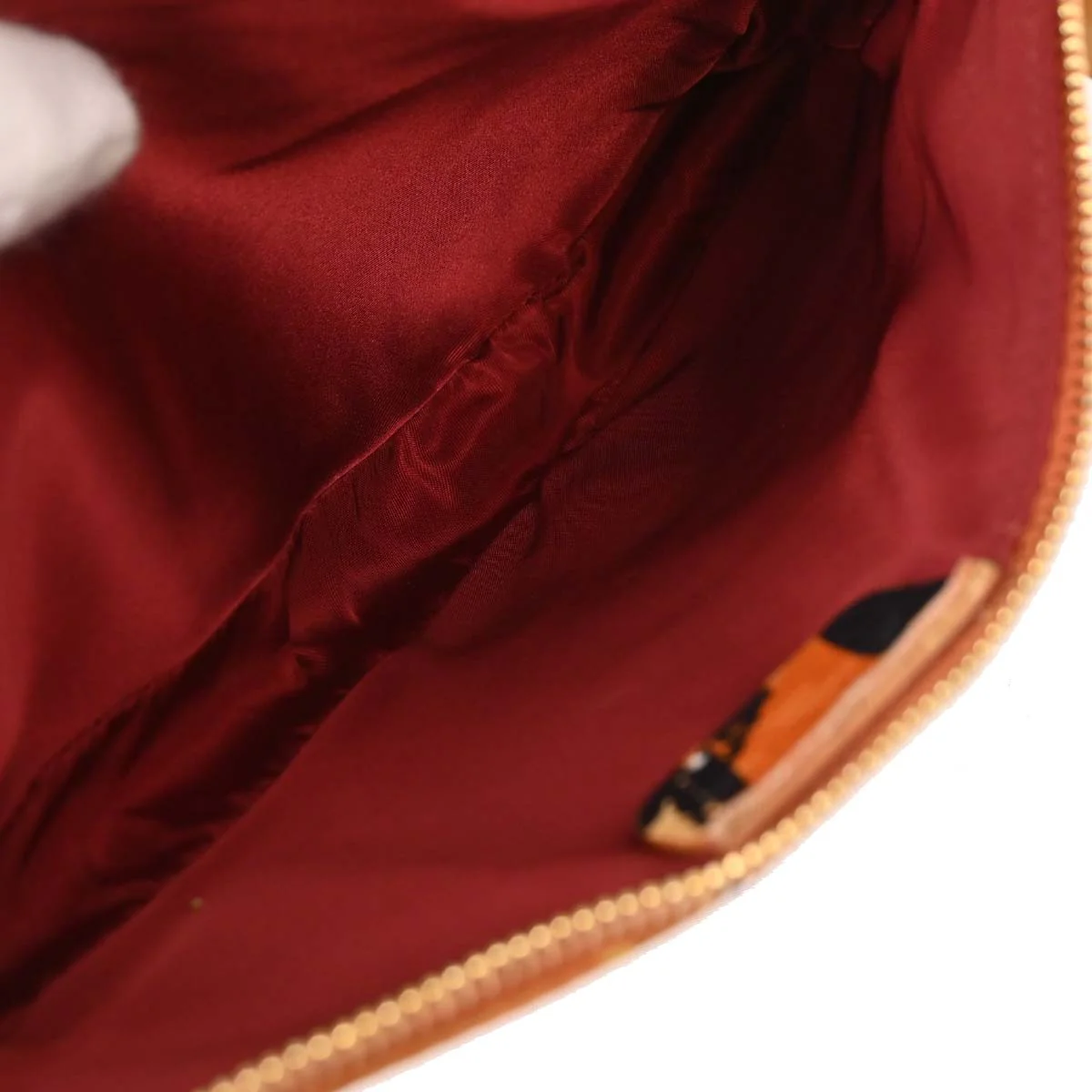 Christian Dior 2001 Orange Saddle Handbag - Image 8